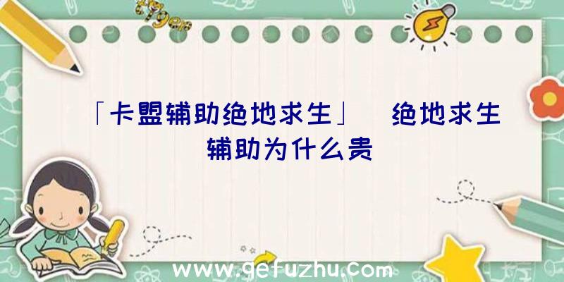 「卡盟辅助绝地求生」|绝地求生